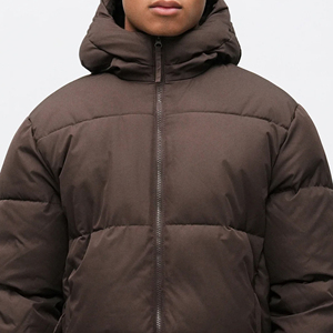 Insulated Fabric Comfortable Winter Coat For Travel Outdoor <b>Work</b> Men Puffer <b>Jacket</b> Casual Quilted Outerwear Warm Lightweight - Product Image 5