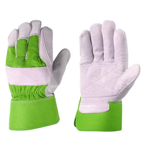 Gants de travail en cuir de vachette grainé de qualité supérieure, protection industrielle des mains, gants de sécurité anti-chaleur pour usage professionnel - Product Image 1