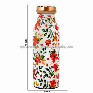 <b>Copper</b> <b>Water</b> <b>Bottle</b> Stainless Steel Multifunctional Metal Durable for Dining Home Office Wholesale Price - Product Image 4