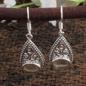 Boucles d'oreilles en Citrine Naturelle en Gros, Argent Sterling 925, Pierre de Naissance de Novembre, Bijoux Fins pour Femmes, Prix d'Usine - Product Image 3