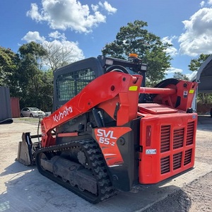 รถตักล้อยางขนาดเล็ก Kubota Svl65-2 แบบมีห้องโดยสาร อุปกรณ์ขนย้ายวัสดุสำหรับงานก่อสร้างและฟาร์ม - Product Image 3