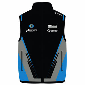 High Quality Pit Crew Sleeveless Puffer <b>Vest</b> Sublimated Embroidery Lightweight Casual OEM ODM Waterproof - Product Image 5