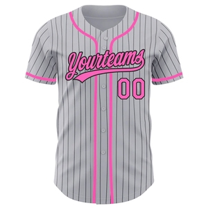 High Quality <b>Baseball</b>/Softball Jerseys Plus Size Men's Women's 100% Polyester Sublimation Moisture-Wicking Mesh Half Sleeve - Product Image 3