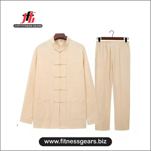 Uniforme de Kung Fu Tradicional OEM de Alta Calidad en Venta, Diseño Personalizado, MOQ Bajo, Conjunto de Kung Fu Ligero de Artes Marciales, 100% Algodón, Ajustado - Product Image 3