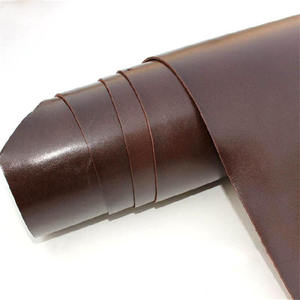 Colorful Top Grain Cowhide Genuine Vegetable Tanned Leather Craft DIY Handbag Glossy Surface 1.8mm Thickness Double Faced - Product Image 5