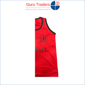 Trusted Dealer Selling Custom Color Comfort Fit Solid Pattern 100% Polyester Boys Sports <b>Vest</b> at Reasonable Market Price - Product Image 3