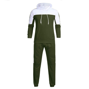 Ensemble de survêtement personnalisé pour homme en coton 100% pour l'hiver, avec sweat à capuche et pantalon de jogging à manches longues, marque privée - Product Image 4
