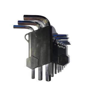 Jeu de 9 clés hexagonales en fer pour utilisation matérielle - Product Image 4