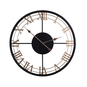 Reloj de pared metálico personalizado que mejora la armonía estética general de una habitación, increíblemente elaborado por KHOOSI OVERSEAS - Product Image 3