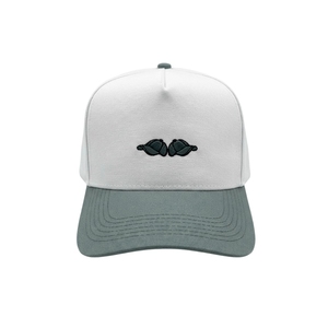Casquette de baseball structurée à 5 panneaux bicolore, avec logo brodé personnalisé et fermeture arrière ajustable, vente en gros directe usine, Vietnam - Product Image 1