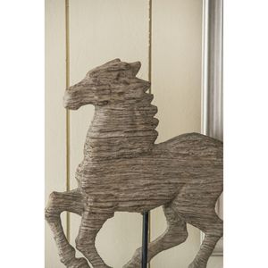 Grande Scultura Decorativa Cavallo in Movimento Defiance 48x7.6x49.5 cm - Product Image 5