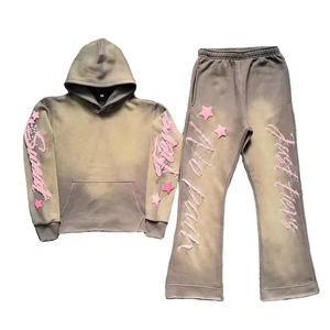 Custom Tracksuit Supplier Wholesale Sportswear Manufacturer OEM Private Label Athletic Training Jogger <b>Set</b> Clothing Factory - Product Image 3