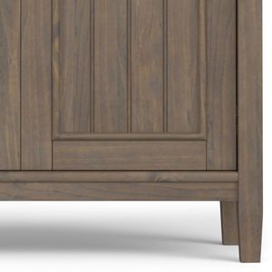 Smoky Brown Lev <b>Low</b> <b>Storage</b> Cabinet for Living Room - Product Image 5