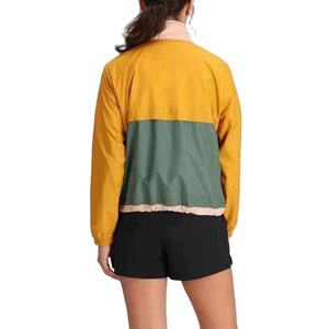 Chaqueta Deportiva de Poliéster Transpirable para Correr, Personalizada, de Talla Grande, Cortavientos, con Media Cremallera, Chaqueta Delgada para Mujer - Product Image 3