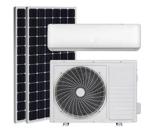 เครื่องปรับอากาศพลังงานแสงอาทิตย์แบบกริด 24000 บีทียู ระบบทำความเย็น หน่วยภายนอกอาคาร แบตเตอรี่ลิเธียม ใช้งานกลางคืนได้ 3500 วัตต์ พลังงานแสงอาทิตย์ EER 1.6 มาตรฐานสหรัฐอเมริกา - Product Image 1