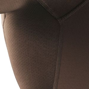 Men's Brown Compression Long Sleeve T-Shirt Premium Performance Athletic Base Layer Running Workout Gym Wear - Product Image 3