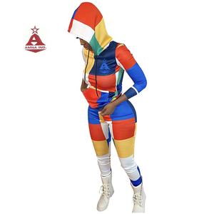 Chándal de diseño de logotipo personalizado para mujer, ropa de entrenamiento Unisex, traje de sudor de alta calidad - Product Image 1