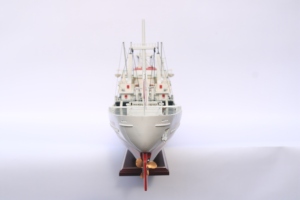 Handmade <b>Mini</b> Wooden Cargo Ship Model - Small Commercial Vessel Scale Replica Collectible Toy Decor, Cap San Diego - Product Image 1