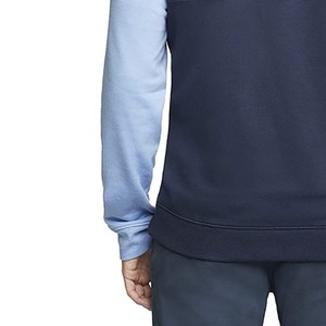 Sweat-shirt à col rond pour homme, coupe classique, tricoté, 100% coton, respirant, style décontracté, pour l'automne - Product Image 2