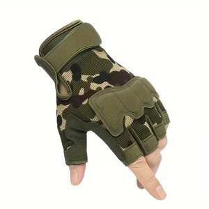 Gants de cyclisme respirants avec protection UV, antidérapants, pour adultes, protection des mains, gants de sport de plein air avec fermeture réglable - Product Image 3