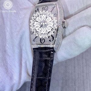 Montre mécanique de luxe pour homme Charm Jewells, boîtier tonneau 40 mm en acier inoxydable, cadran analogique, verre saphir, bracelet en acier inoxydable - Product Image 1