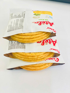 Galletas crujientes con sabor a verduras Atela, paquete de galletas redondas con sabor salado, patata, zanahoria, espinacas, brócoli, cebolla, 228 g - Product Image 2