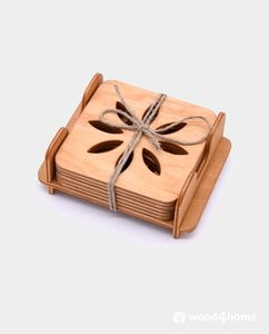Posavasos y Salvamanteles de Madera de Nogal de Lujo, Diseño Elegante, Ecológicos, de 10 mm de Grosor, Personalizables, para el Hogar y la Cocina - Product Image 3