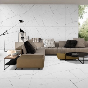 Carreaux de sol en porcelaine effet pierre Sugar Finish 60x120cm, antidérapants, adhésifs, épaisseur 10mm, pour décoration murale intérieure, salon, maison - Product Image 1