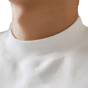 T-shirts pour hommes en coton 300 GSM, manches courtes, coupe ample, t-shirt uni pour hommes, t-shirt lourd, logo personnalisé, t-shirt pour hommes - Product Image 3