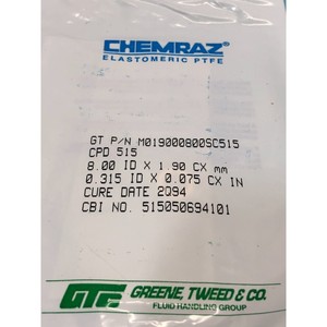 CHEMRAZ M019000800SC515 O-RING CPD 515 - Equipo y Piezas de Semiconductores de Confianza de Marca Global - Product Image 5