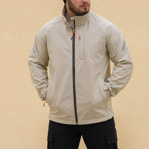 Veste softshell pour homme, style tendance, légère, coupe-vent, résistante à l'eau - Product Image 6