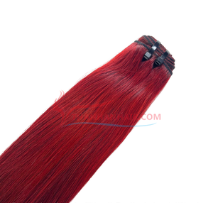 Extensiones de Cabello Humano Vietnamita Super Double Colors Bone Straight, Cabello Liso Natural de Alta Calidad, Sin Caída - Product Image 4