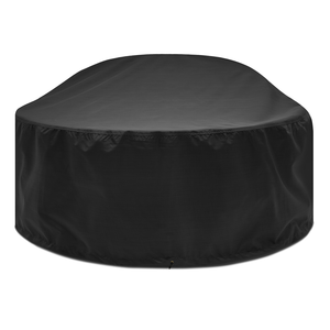 Housses sur mesure pour lit de jardin rond en PU enduit, ajustement parfait, support OEM/ODM, résistantes aux UV, haute qualité, service de personnalisation en gros - Product Image 1