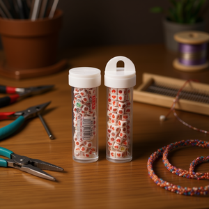 Abalorios en Forma de Corazón de 6x6mm, 15g, para la Creación de Joyería - Product Image 2