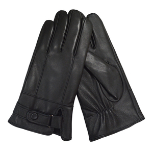 Guantes de Carreras de Cuero, Protección Completa para los Dedos, Resistentes al Viento, Correa de Muñeca Ajustable con Cierre de Hebilla, Unisex, para Actividades al Aire Libre en Invierno - Product Image 5