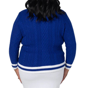 Gráfico Vintage de gran tamaño personalizado Zeta Phi Beta Soror bordado mujer negro Premium camiseta - Product Image 1