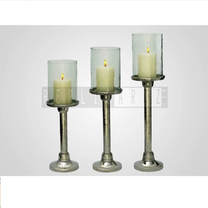 High Quality Metal Glass <b>Tea</b> Light Candle Holder <b>Stand</b> Decorative Candle Holder Home Decor Accent for Wedding Birthday Party - Product Image 3