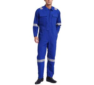 Combinaison de travail pour hommes en polyester ignifuge, haute visibilité, confortable et à prix bas - Product Image 2