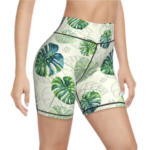 Shorts de Yoga para Mujer al por Mayor, Cintura Media, Transpirables, de Secado Rápido, para Gimnasio y Entrenamiento, Cintura Alta, 100% Algodón - Product Image 6