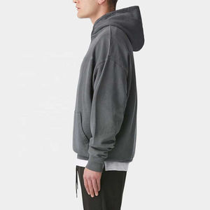 Sudadera con Capucha de Forro Polar para Hombre, Estilo Urbano, Manga Larga, Invierno, Corte Regular, Transpirable, de Secado Rápido - Product Image 4