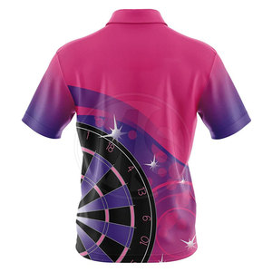 Chemises de fléchettes personnalisées avec logo, vente chaude, vêtements de sport d'extérieur, chemises de fléchettes - Product Image 3