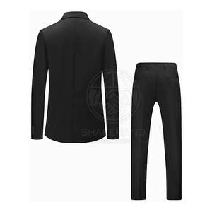 Costume d'affaires élégant pour homme, ensemble deux pièces classique avec doublure douce pour les réunions et les événements - Product Image 2