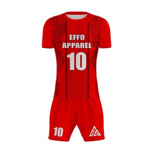 Nouvelle Arrivée Vente Chaude Tenue de Football Homme Sportswear Prix de Gros Pas Cher Séchage Rapide Coupe Slim Short 100% Polyester Uniforme de Football - Product Image 5