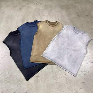 Camiseta Deportiva Personalizada con Logotipo OEM para Hombre, Camiseta de Malla sin Mangas para Correr, Camiseta de Gimnasio, Camiseta sin Mangas para Hombre - Product Image 5