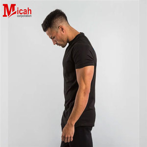 T-shirt décontracté d'été pour homme, coupe ajustée, à manches courtes, imprimé toile, design personnalisé, anti-plis, pour la gym et le sport - Product Image 5