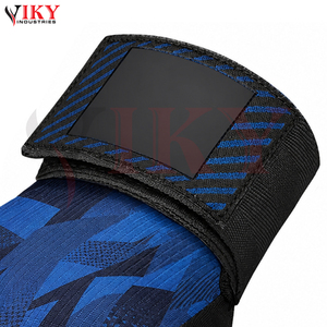 Guantes Interiores Acolchados con Logotipo Personalizado, Diseño Sublimado en Azul, con Banda Elástica Extendida para Boxeo y MMA, OEM ODM - Product Image 4