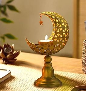 Centro de mesa decorativo de metal para Ramadán, adorno islámico para mesa, decoración para la fiesta de Eid Mubarak, decoración para el comedor. - Product Image 6
