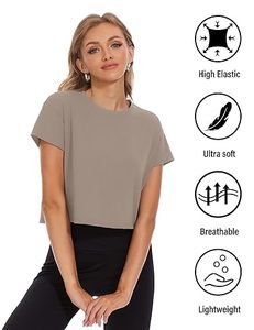 <b>Hip</b> Hop Custom Women Oversized Distress Cropped Boxy Tshirt Vintage Acid Wash Heavyweight Cotton Cut and Sew Graphic t Shirts - Product Image 4