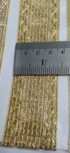 Atractivo encaje con diseño elaborado para Navratri, vestidos de novia y trajes de escenario. - Product Image 3