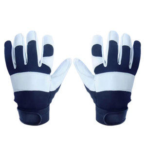 Mens Truck Cow Hide Cowhide Garden Construction PPE <b>Gloves</b> White Split Leather Industrial Safety Labor Working <b>Gloves</b> for <b>Driver</b> - Product Image 2